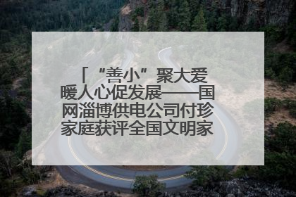 “善小”聚大爱 暖人心促发展——国网淄博供电公司付珍家庭获评全国文明家庭背后的文明密码