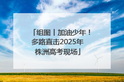 组图丨加油少年！多路直击2025年株洲高考现场