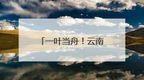 一叶当舟！云南这种神奇植物进入最佳观赏期