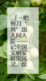 一把剪刀“剪”出人间大爱——记全国文明家庭常凤灵、徐长国家庭