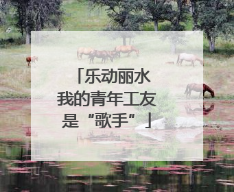 乐动丽水 我的青年工友是“歌手”