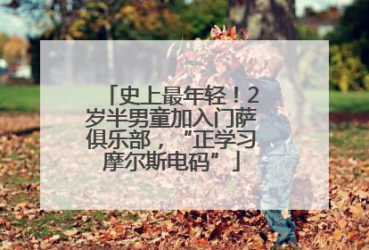 史上最年轻！2岁半男童加入门萨俱乐部，“正学习摩尔斯电码”