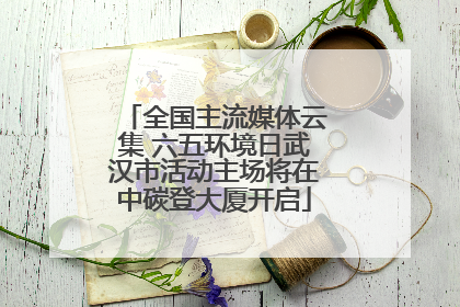 全国主流媒体云集 六五环境日武汉市活动主场将在中碳登大厦开启