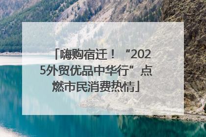 嗨购宿迁！“2025外贸优品中华行”点燃市民消费热情