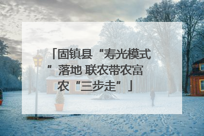 固镇县“寿光模式”落地 联农带农富农“三步走”