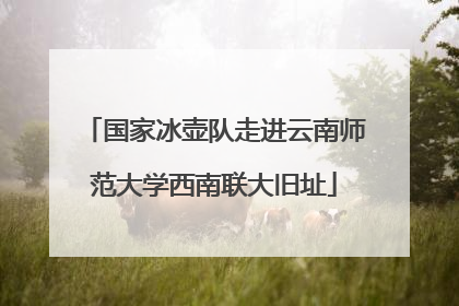 国家冰壶队走进云南师范大学西南联大旧址