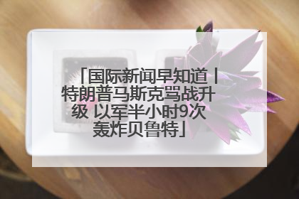 国际新闻早知道丨特朗普马斯克骂战升级 以军半小时9次轰炸贝鲁特