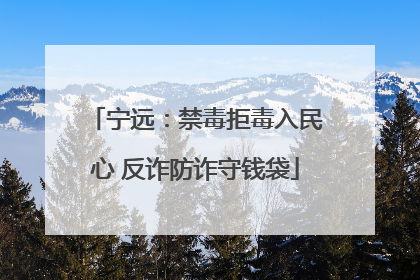 宁远：禁毒拒毒入民心 反诈防诈守钱袋