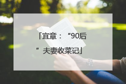宜章：“90后”夫妻收菜记