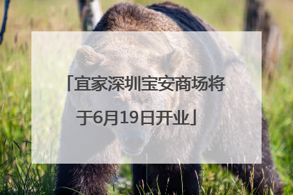 宜家深圳宝安商场将于6月19日开业