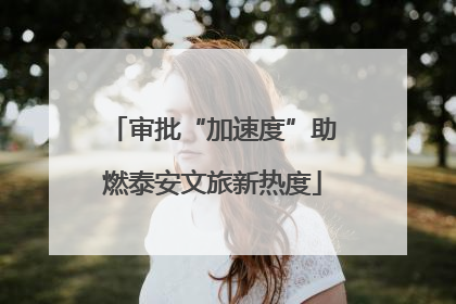 审批“加速度”助燃泰安文旅新热度