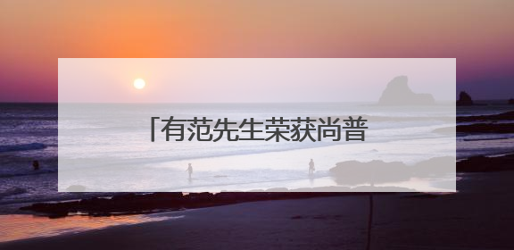 有范先生荣获尚普咨询集团权威证明