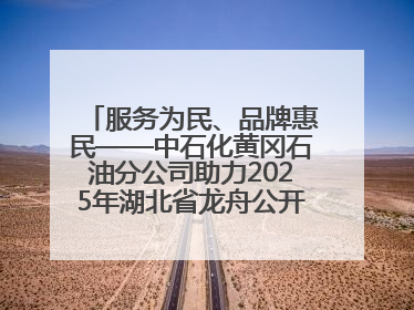 服务为民、品牌惠民——中石化黄冈石油分公司助力2025年湖北省龙舟公开赛（黄冈站）