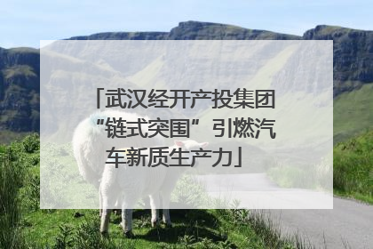 武汉经开产投集团“链式突围”引燃汽车新质生产力