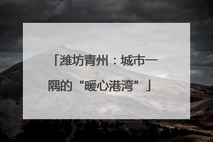 潍坊青州：城市一隅的“暖心港湾”