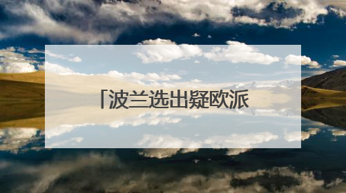 波兰选出疑欧派总统，亲欧派总理称“寸步不让”