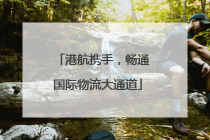 港航携手，畅通国际物流大通道