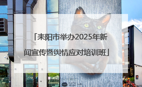 耒阳市举办2025年新闻宣传暨舆情应对培训班