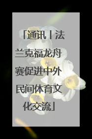 通讯丨法兰克福龙舟赛促进中外民间体育文化交流