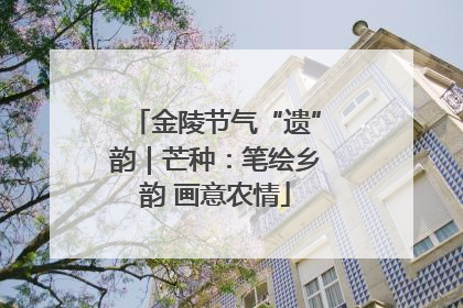 金陵节气“遗”韵｜芒种：笔绘乡韵 画意农情