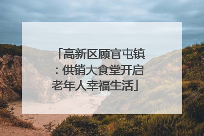 高新区顾官屯镇：供销大食堂开启老年人幸福生活