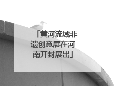 黄河流域非遗创意展在河南开封展出