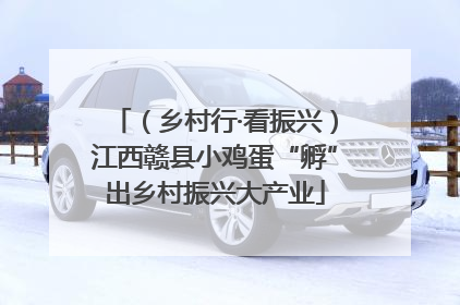 （乡村行·看振兴）江西赣县小鸡蛋“孵”出乡村振兴大产业