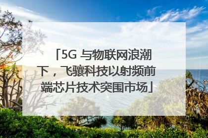5G 与物联网浪潮下，飞骧科技以射频前端芯片技术突围市场