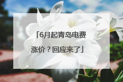 6月起青岛电费涨价？回应来了